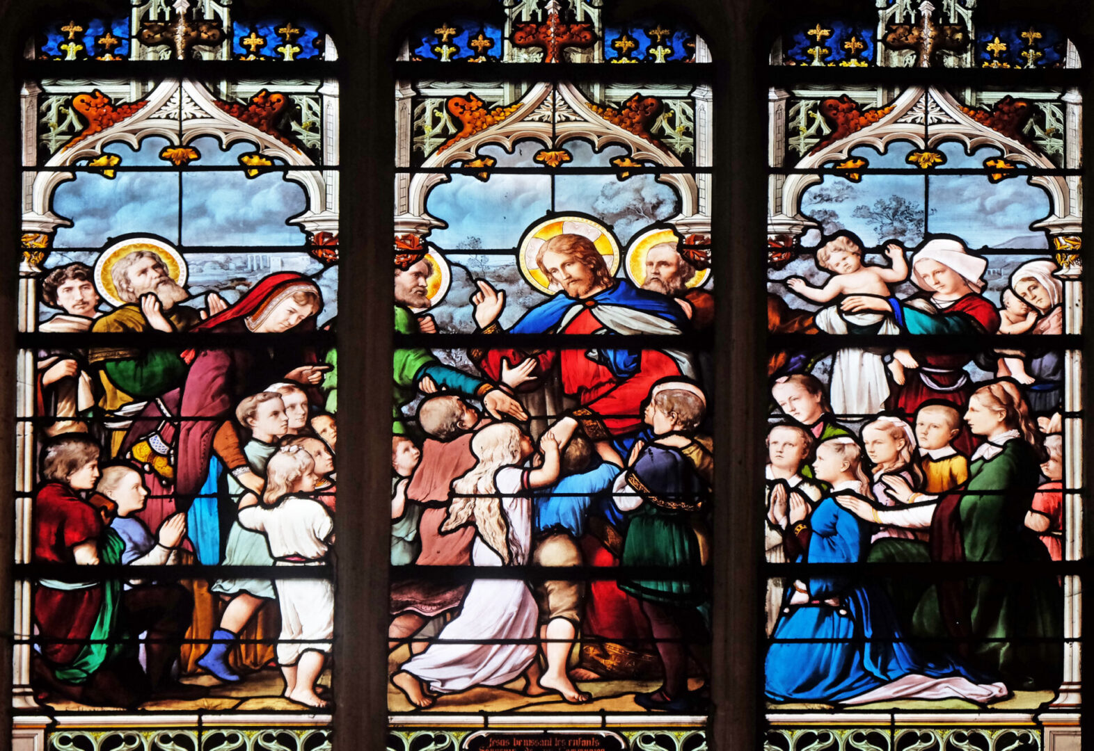 Jesus, Friend of Little Children, by Zvonimir Atletic courtesy of Cathopic