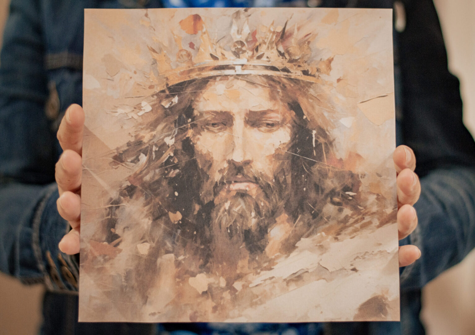 Christ the King- Illustration by Carolina BR courtesy of Cathopic