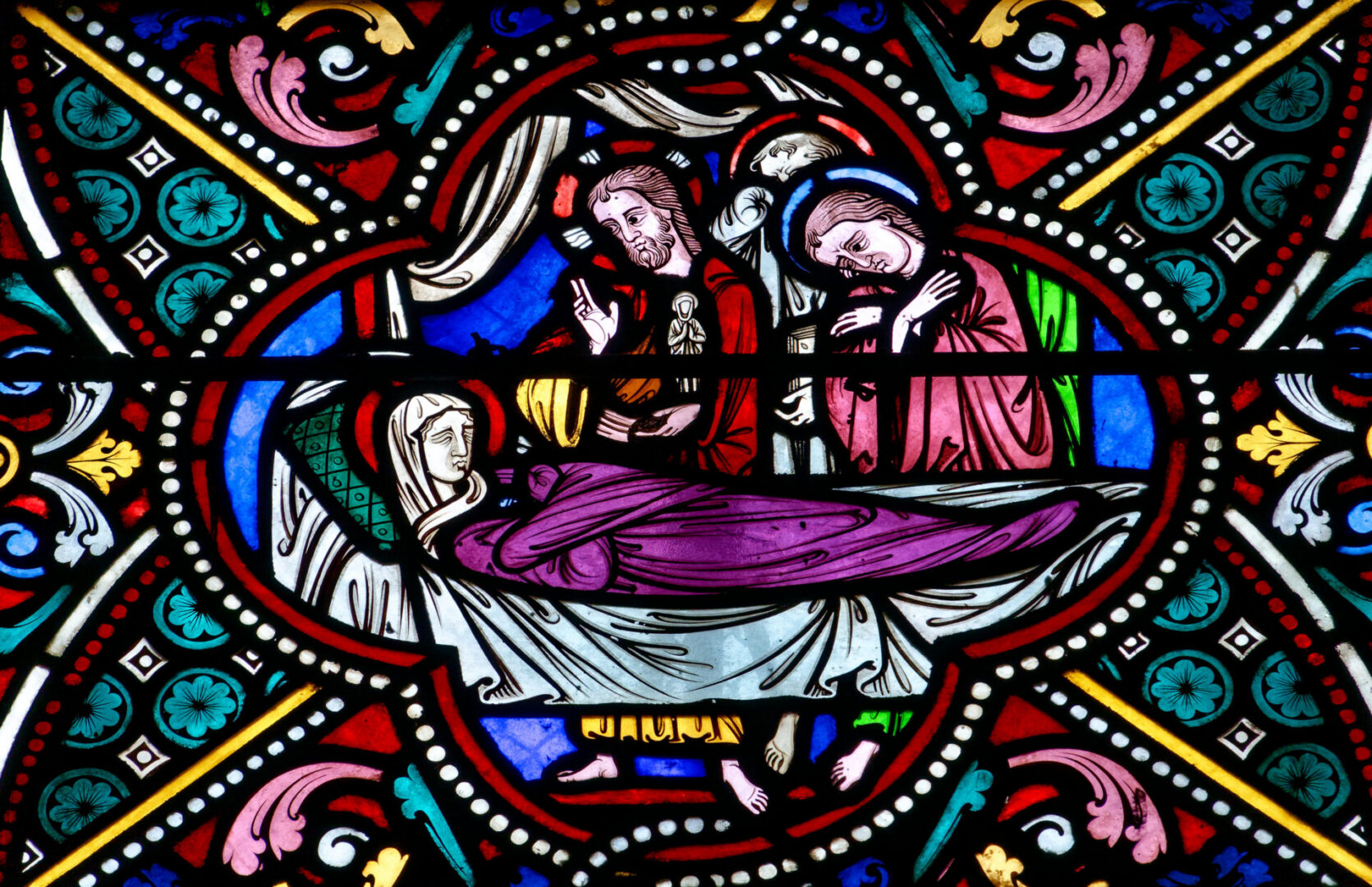 Healing the fever of Saint Peter's mother-in-law by Joan Sutter courtesy of Cathopic